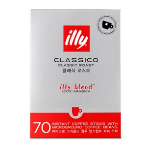 일리 클라시코 클래식 로스트 레귤러 원두커피믹스, 1.6g, 70개입, 1개