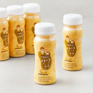 이담 이슬담은 산양우유 바나나, 120ml, 5개