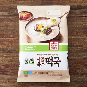 풀무원 사골떡국, 329g, 1개