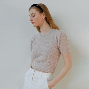 로라로라 여성용 PUFF KNIT TOP