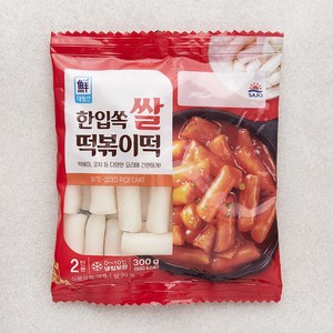 대림선 한입쏙 쌀 떡볶이떡, 300g, 1개