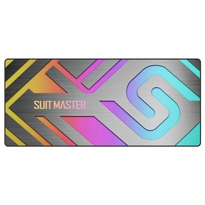 앱코 SUITMASTER 게이밍 장패드 GSM-350R, 레인보우, 1개