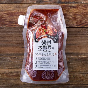 주비푸드 생선조림용 소스, 500g, 1개