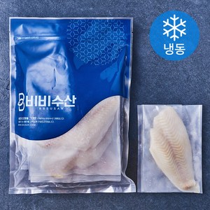 비비수산 가시없는 가자미 순살 (냉동), 480g, 1개