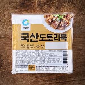 청정원 국산 도토리묵, 320g, 1개