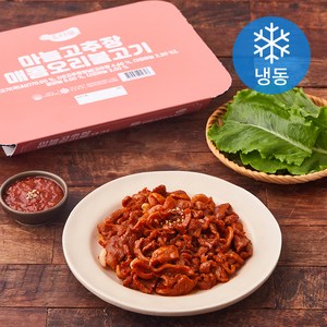 요리락 마늘고추장 매콤 오리불고기 (냉동), 600g, 1개