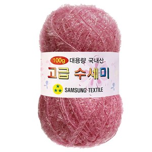 yana 대용량 고급 수세미 100g, 120 인디핑크, 1개