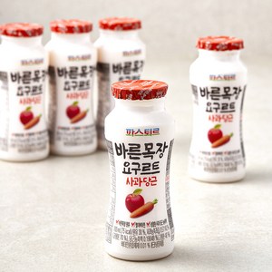 파스퇴르 바른목장 사과당근 요구르트 5입, 500ml, 1개