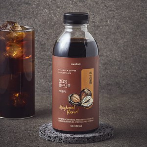 핸디엄 콜드브루 커피원액 헤이즐넛향, 1개, 500ml