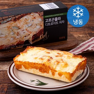 빕스 고르곤졸라 디트로이트 피자 (냉동), 115g, 1개