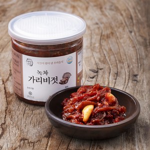 자연다감 녹차 가리비젓, 400g, 1개