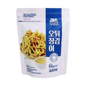 수산곳간 오징어튀김, 80g, 1개