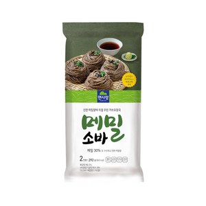 면사랑 메밀소바 2인, 292g, 1개