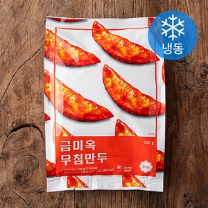 금미옥 무침 만두 (냉동), 320g, 1팩