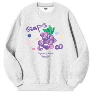 벤힛 GRAPES 코튼 스웨트셔츠 맨투맨