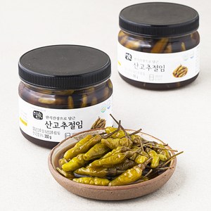 담가 산고추 절임, 350g, 2개