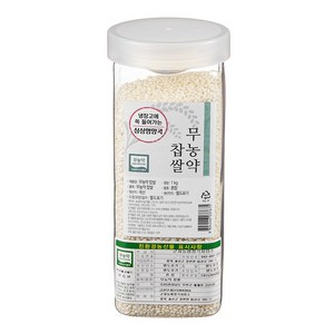 월그그린 싱싱영양통 무농약 찹쌀, 1kg, 1개