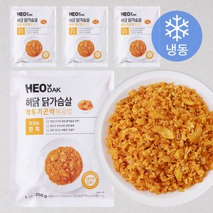 허닭 닭가슴살 깍두기 곤약볶음밥 (냉동), 250g, 4개