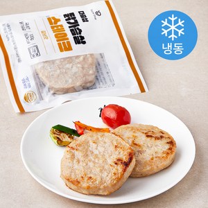 다즐샵 닭가슴살 스테이크 갈비맛 (냉동), 100g, 10개