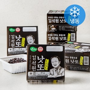 맑은물에 참좋은콩 김석원 쥐눈이콩 낫또 (냉동), 45.5g, 12개