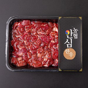 농협안심한우 1등급 정육 세절 국거리용 (냉장), 600g, 1개