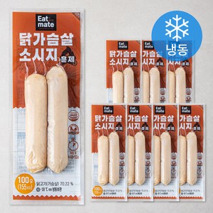 잇메이트 닭가슴살 소시지 훈제 (냉동), 100g, 8팩