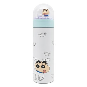 짱구 스테인리스 텀블러, 흰둥이, 350ml, 1개