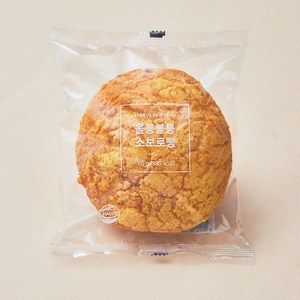 신라명과 울퉁불퉁 소보로빵, 65g, 1개