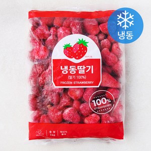 냉동딸기 (냉동), 1개, 1kg