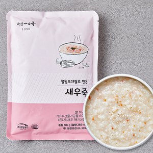 서울마님죽 새우죽, 500g, 1개