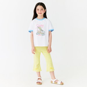 베베쥬 여아용 썸머 스케이팅 티셔츠