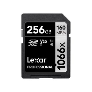 렉사 Pofessional 1066X SDXC UHS-I Cads, 256GB, 1개