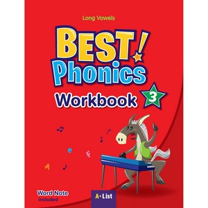 Best Phonics 3: Long Vowels (Wokbook), 3, A List