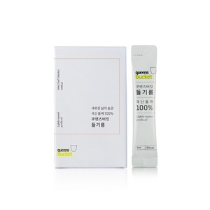 쿠엔즈버킷 들기름 파우치, 5ml, 10개