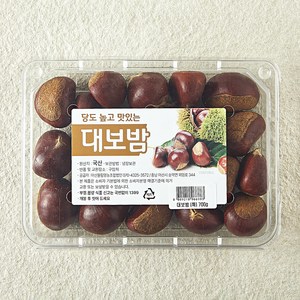 아산율림영농조합 대보밤 특, 1개, 700g