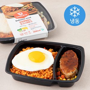 다즐샵 맛있는 김치볶음밥 & 포크스테이크 (냉동), 250g, 1팩