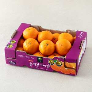 올레길감귤 ai 당도선별 카라향, 1개, 1.5kg