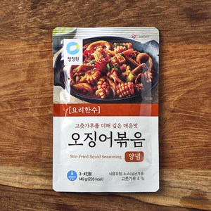 청정원 요리한수 오징어볶음 양념, 140g, 1개