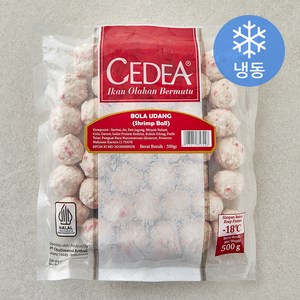 박소 새우 피쉬볼 (냉동), 500g, 1개