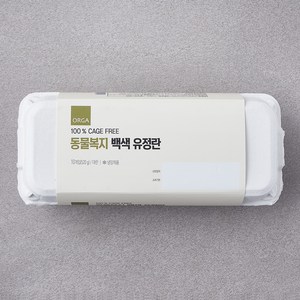 ORGA 동물복지 케이지프리 백색 유정란 520g, 10구, 1개