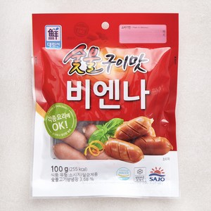 대림선 숯불구이맛 비엔나, 100g, 1개