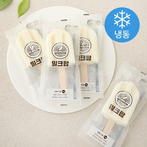 아이팝씨클 밀크팝 막대 아이스크림 (냉동), 30g, 4개