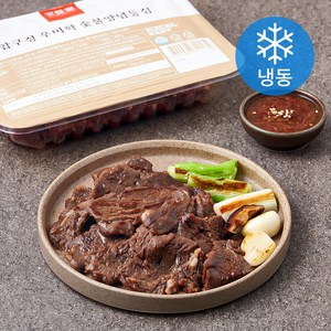 우미학 압구정 숯불양념등심 (냉동), 400g, 1개