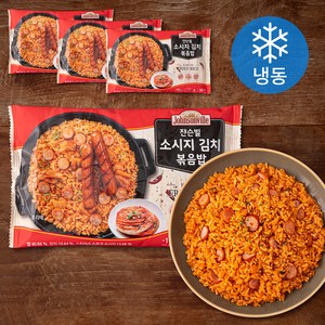 쟌슨빌 소시지 김치 볶음밥 (냉동), 250g, 4개