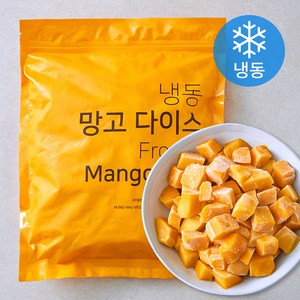 베트남산 망고 다이스 (냉동), 1개, 1kg