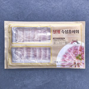 은하수산 미국산 날개 숙성 홍어회 (냉장), 1개, 150g