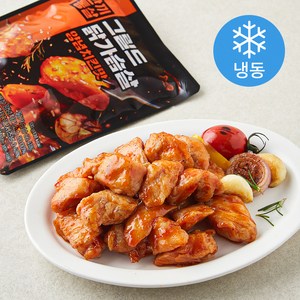 한끼통살 그릴드 닭가슴살 양념치킨맛 (냉동), 100g, 5개