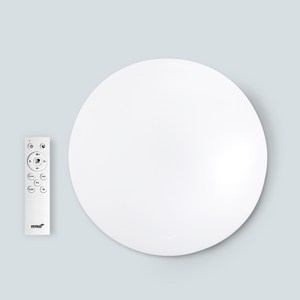 번개표 LED 리모컨 WiFi 스마트 원형 방등 60W, 화이트