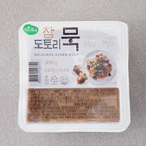 맑은물에 참 도토리묵, 500g, 1개