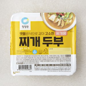 대상 청정원 찌개두부, 300g, 1개